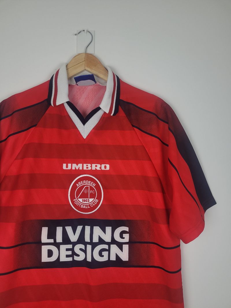 希少　Aberdeen FC ユニフォーム Original Aberdeen FC Home Jersey 1996-1997 - XL – RetrOriginalFootball