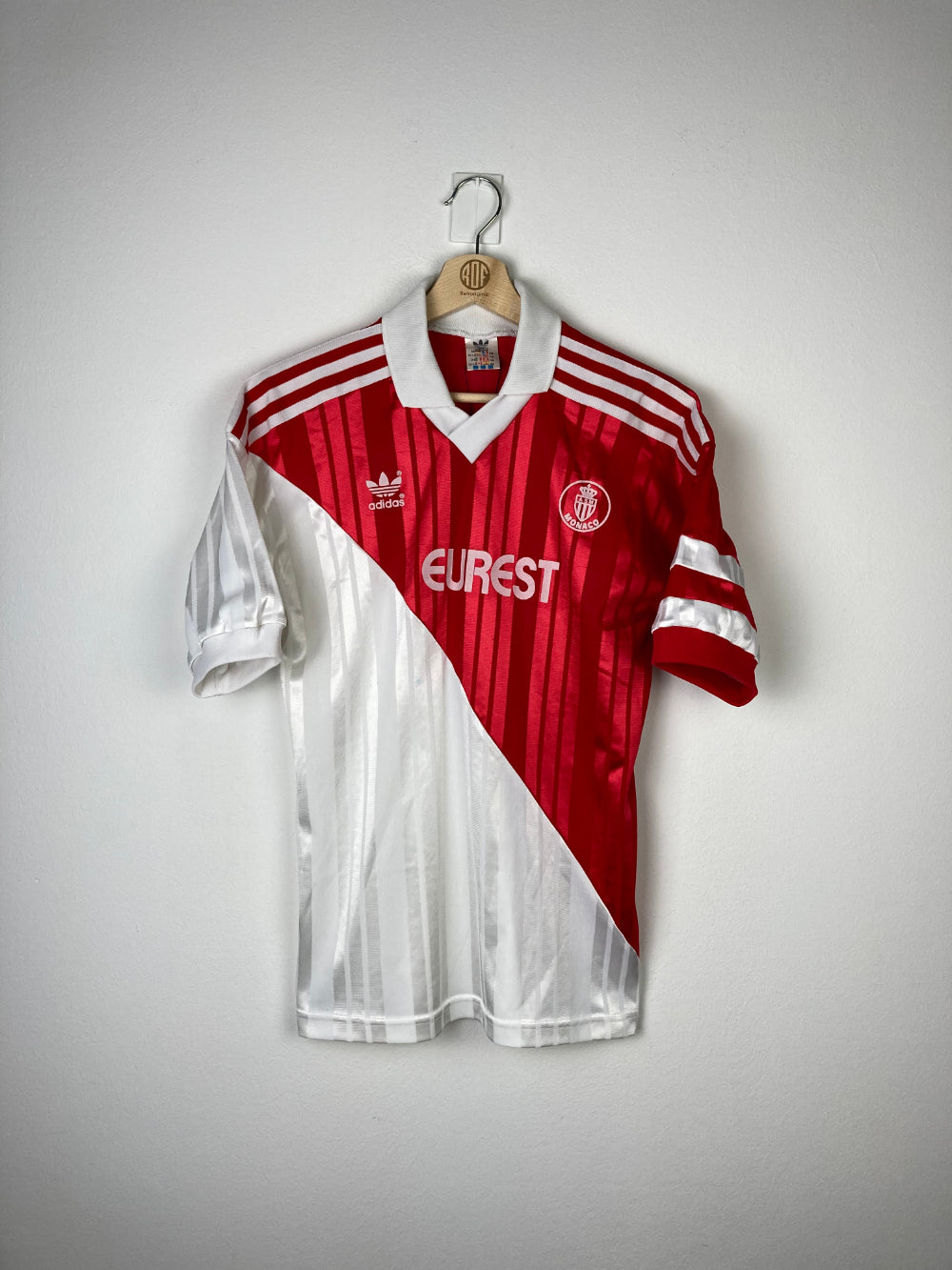 Original AS Monaco Home Jersey 1992-1993 - XS – RetrOriginalFootball
