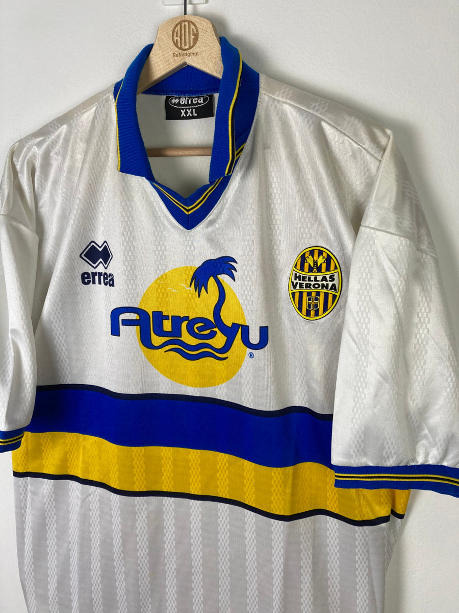 2000-02 Hellas Verona Lotto Maillot d'entraînement ML - 9/10 - (M
