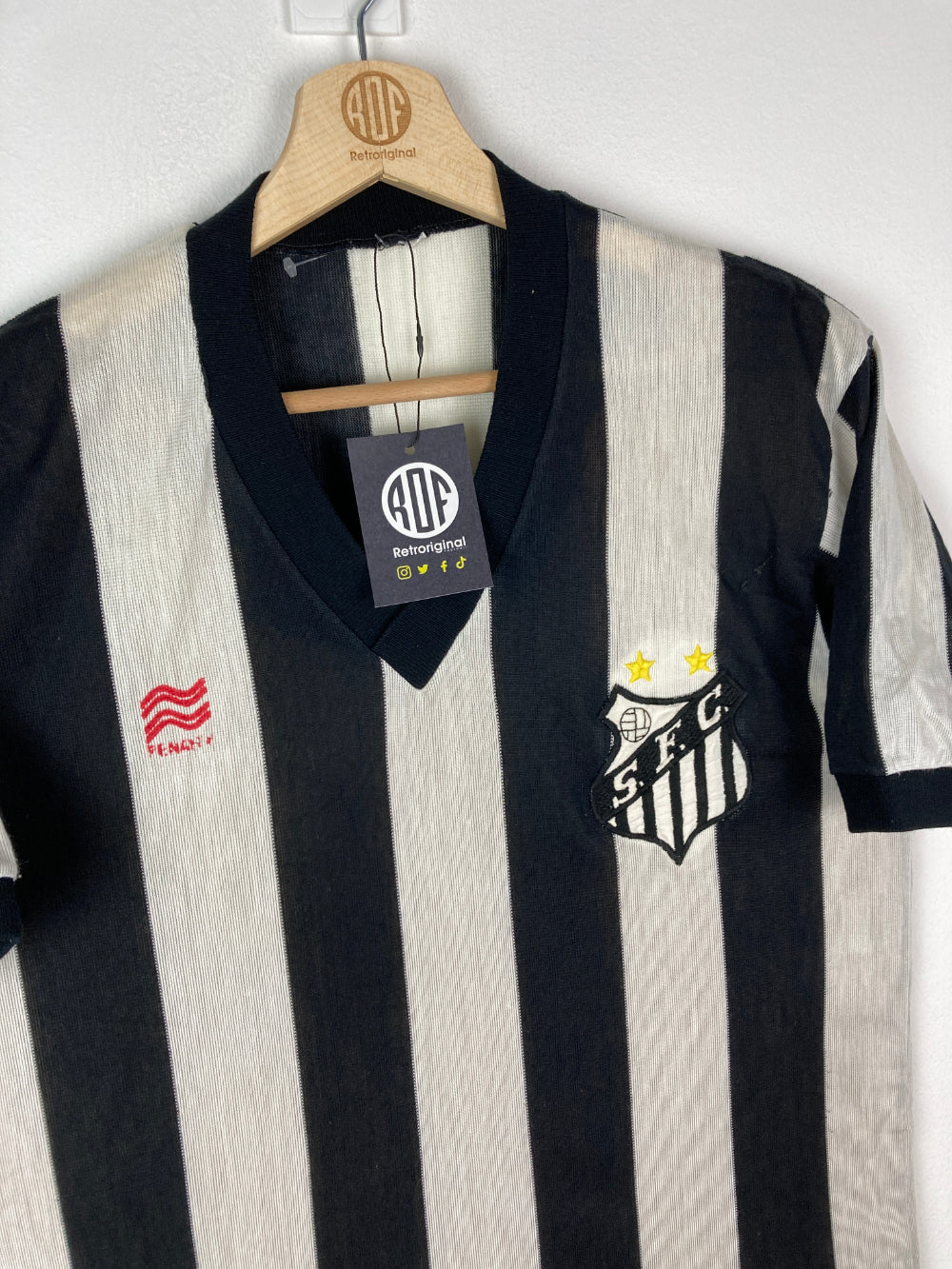 Santos Home Maillot de foot 1973 - 1974 Santos Home Maillot de foot 1973 - 1974