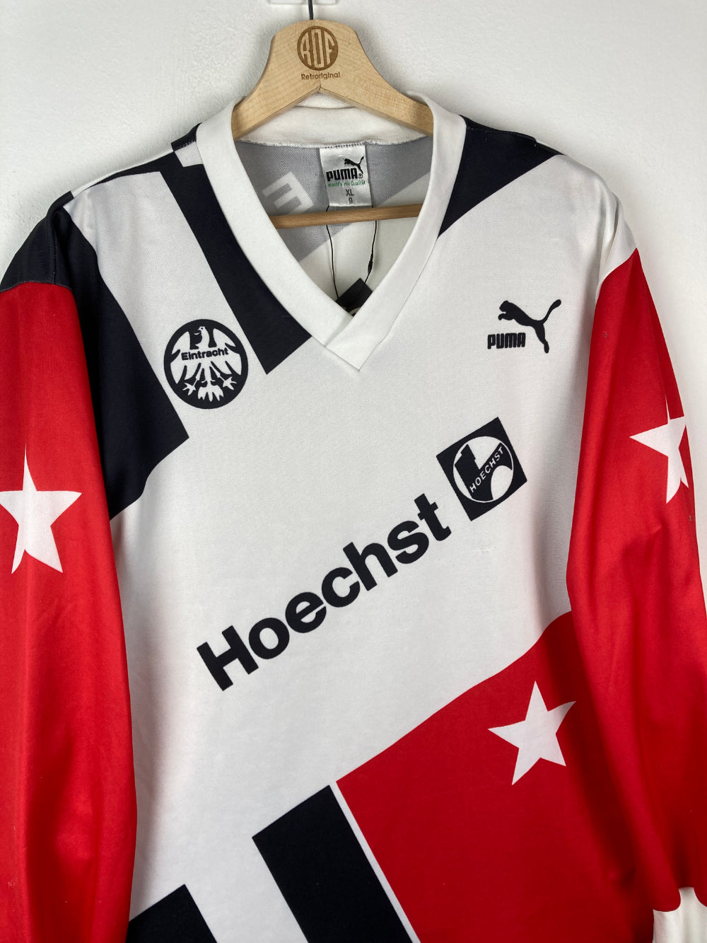 Original Eintracht Frankfurt Home Jersey 1991-1992 - XL