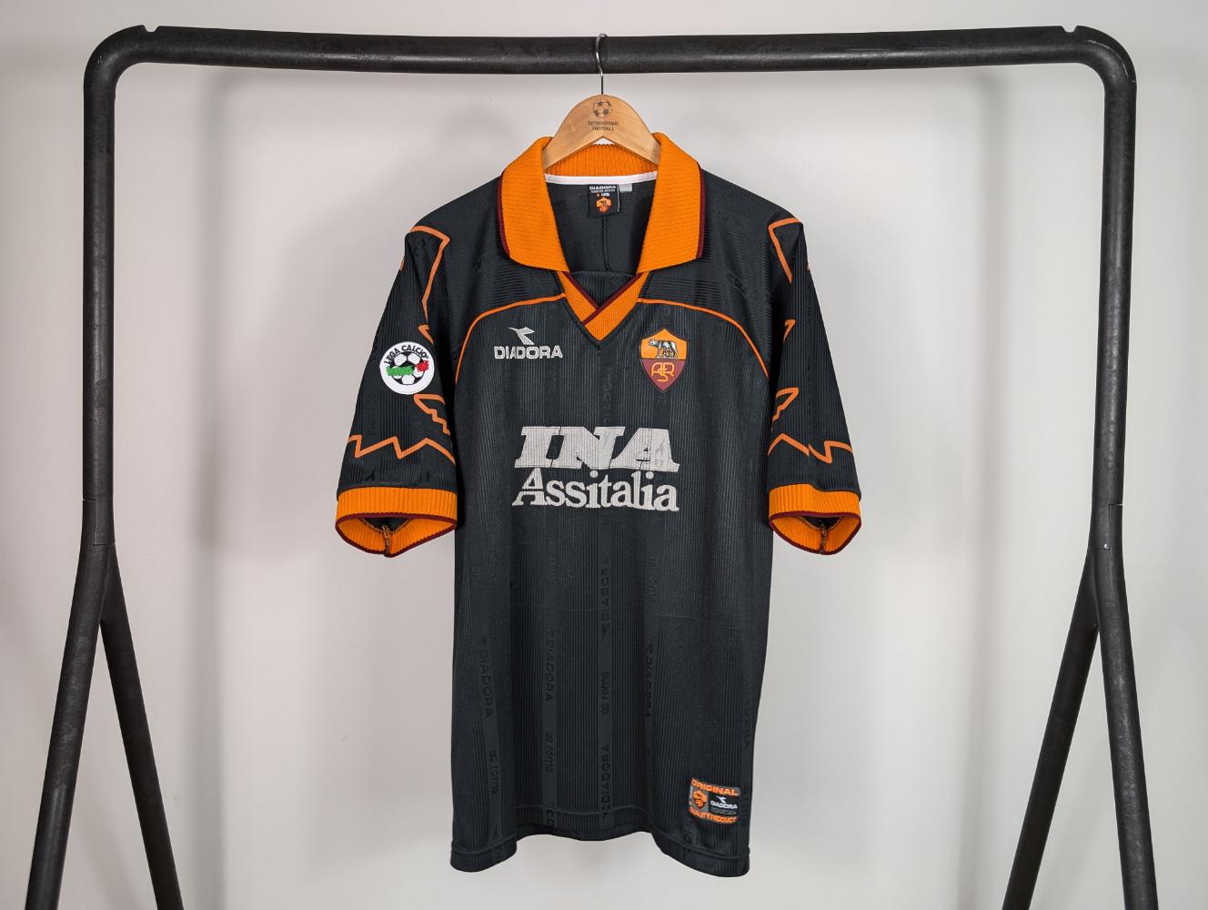 AS Roma Match-issued Away Jersey 1999-2000 #10 by Francesco Totti