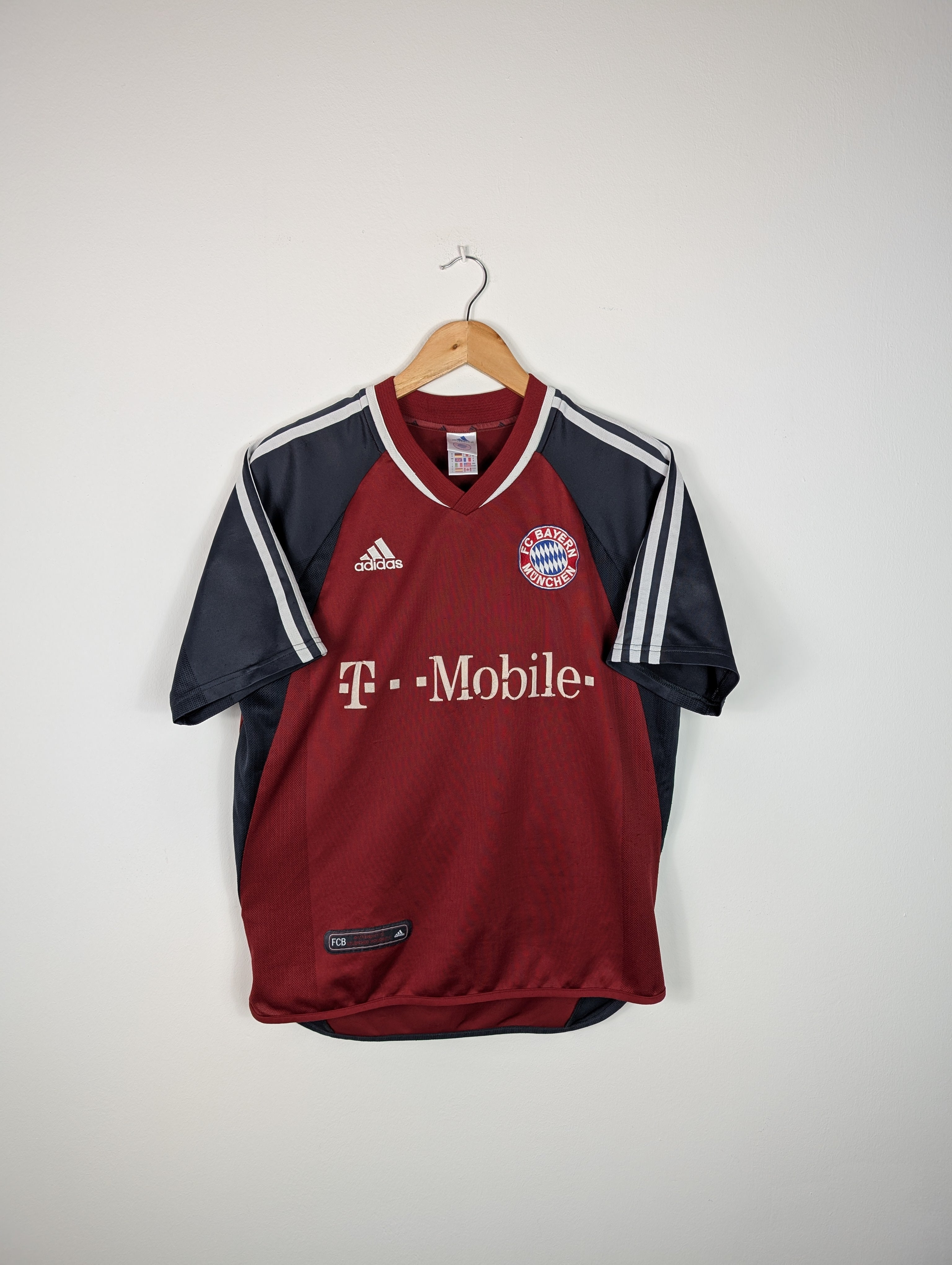 FC BAYERN MÜNCHEN, Original-Adidas-Trikot, 2000/01, XL, Effenberg FC BAYERN MÜNCHEN, Original-Adidas-Trikot, 2000/01, XL, Effenberg