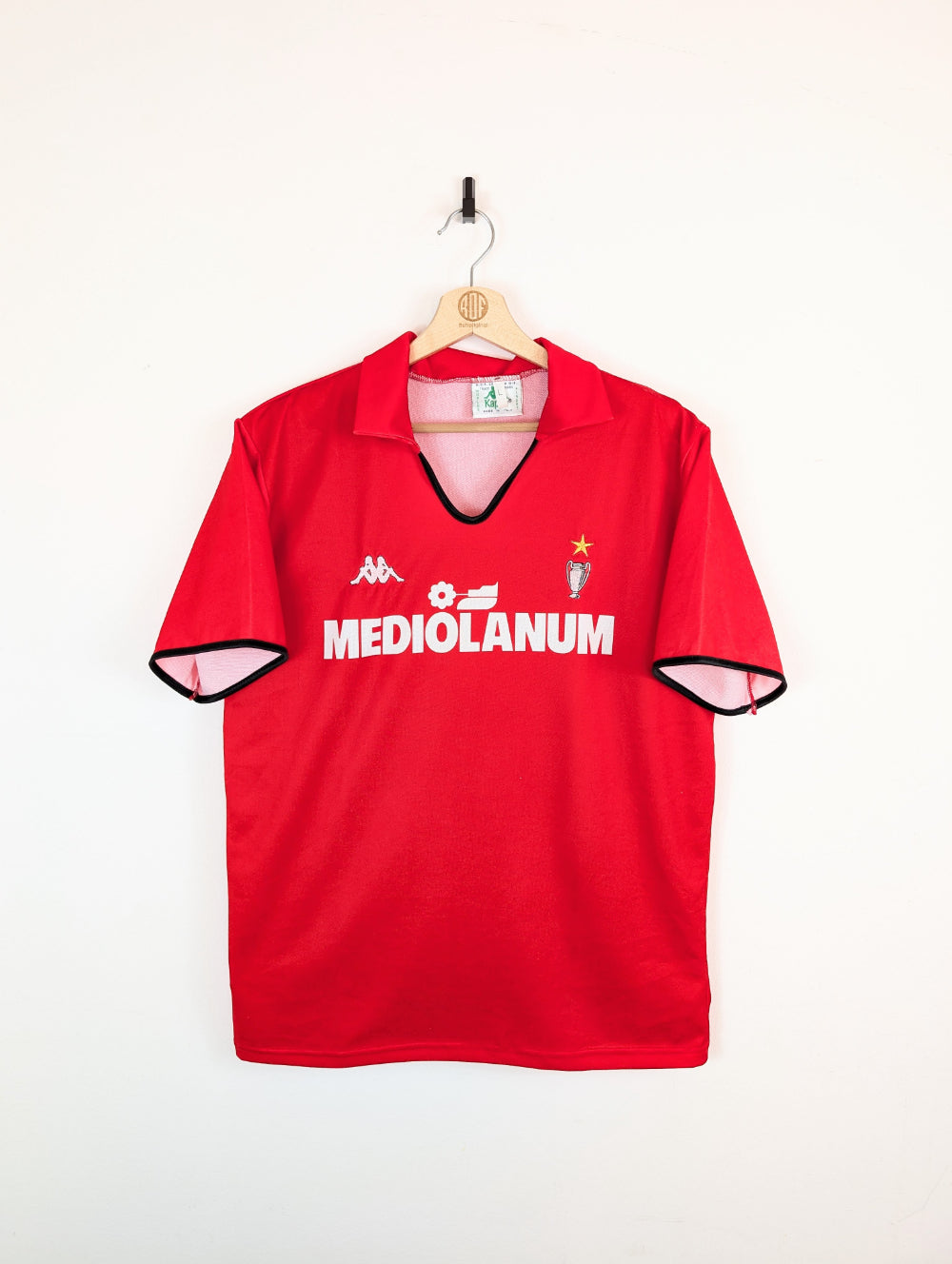 Original AC Milan Training Jersey 1988-1989 - L – RetrOriginalFootball