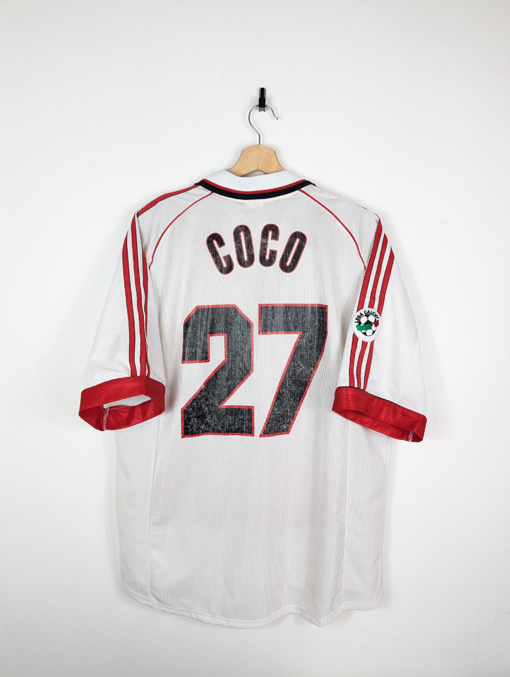 Original AC Milan *match-issued* Away Jersey 2000-2001 #27 match