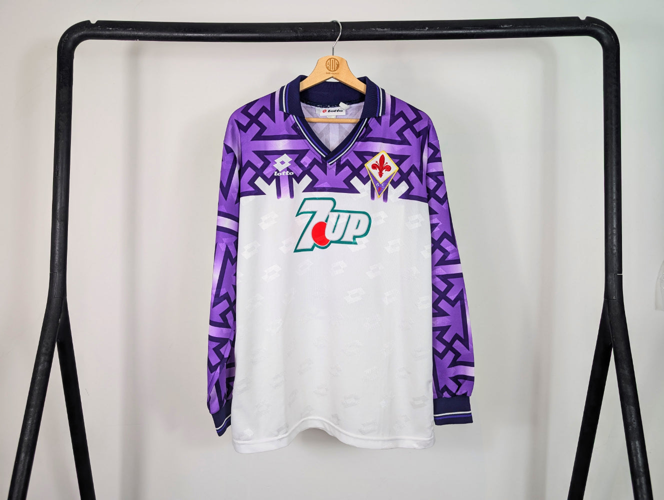 ACF Fiorentina 1992-1993 Banned Match-issued #3 – RetrOriginalFootball