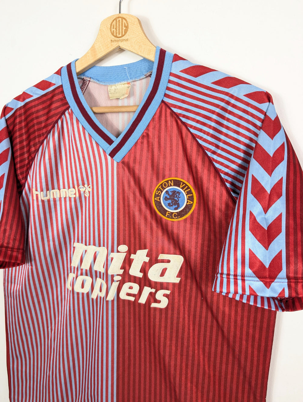 Original Aston Villa FC Home Jersey 1987-1989 - M