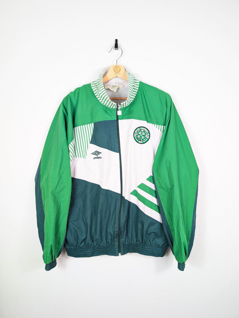 Original Celtic FC Jacket Jersey 1991-1992 - L – RetrOriginalFootball