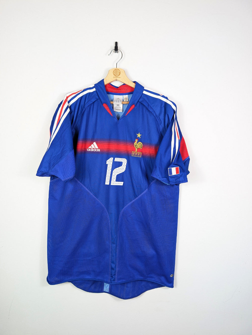 Original France Home Jersey 2004-2006 #12 Henry - L