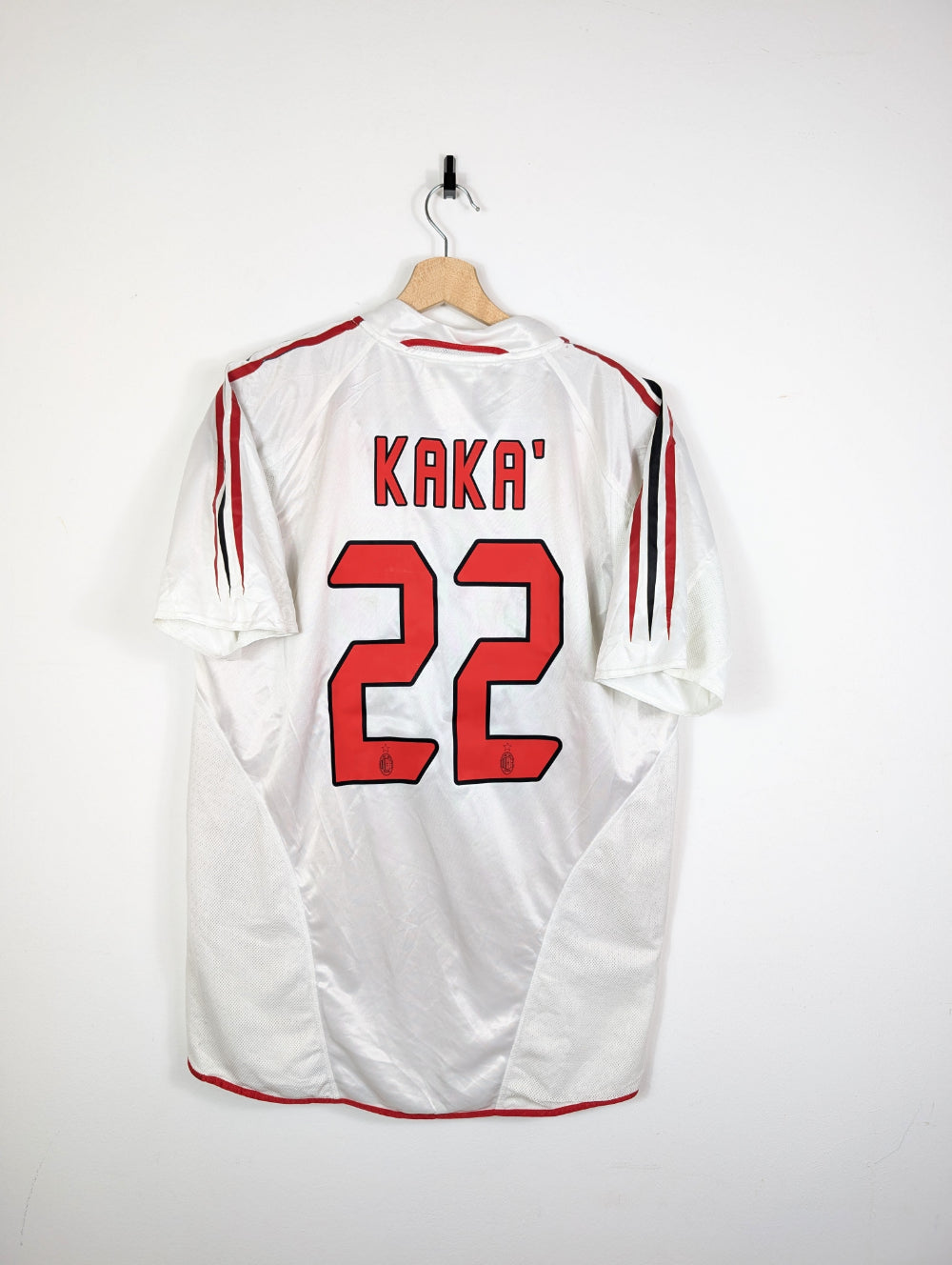 Original AC Milan Away Jersey 2004-2005 #22 Kaka - M