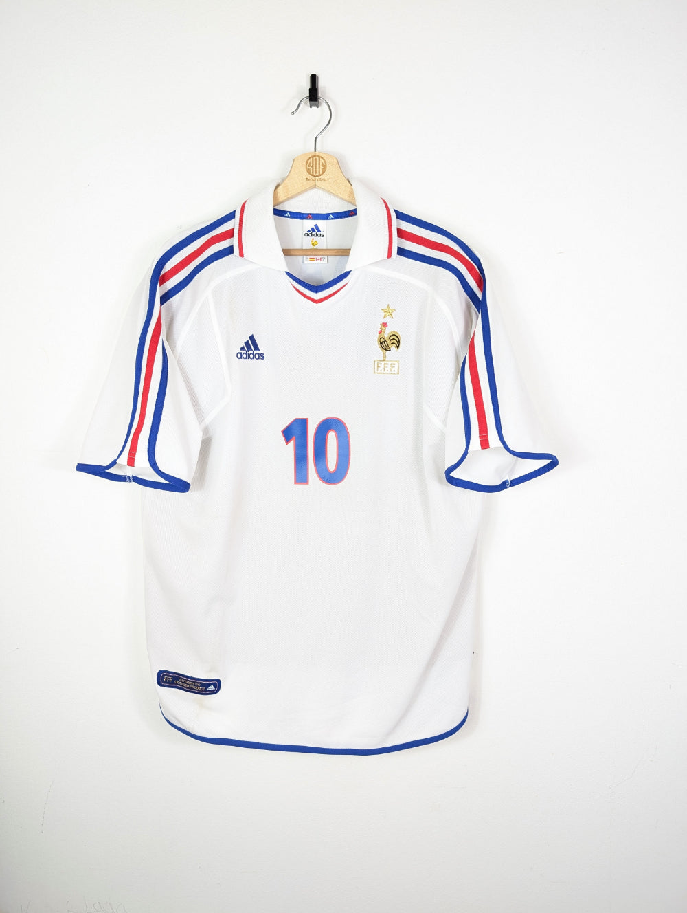 Original France Away Jersey 2000-2002 #10 Zidane - L Original France Away Jersey 2000-2002 #10 Zidane - L