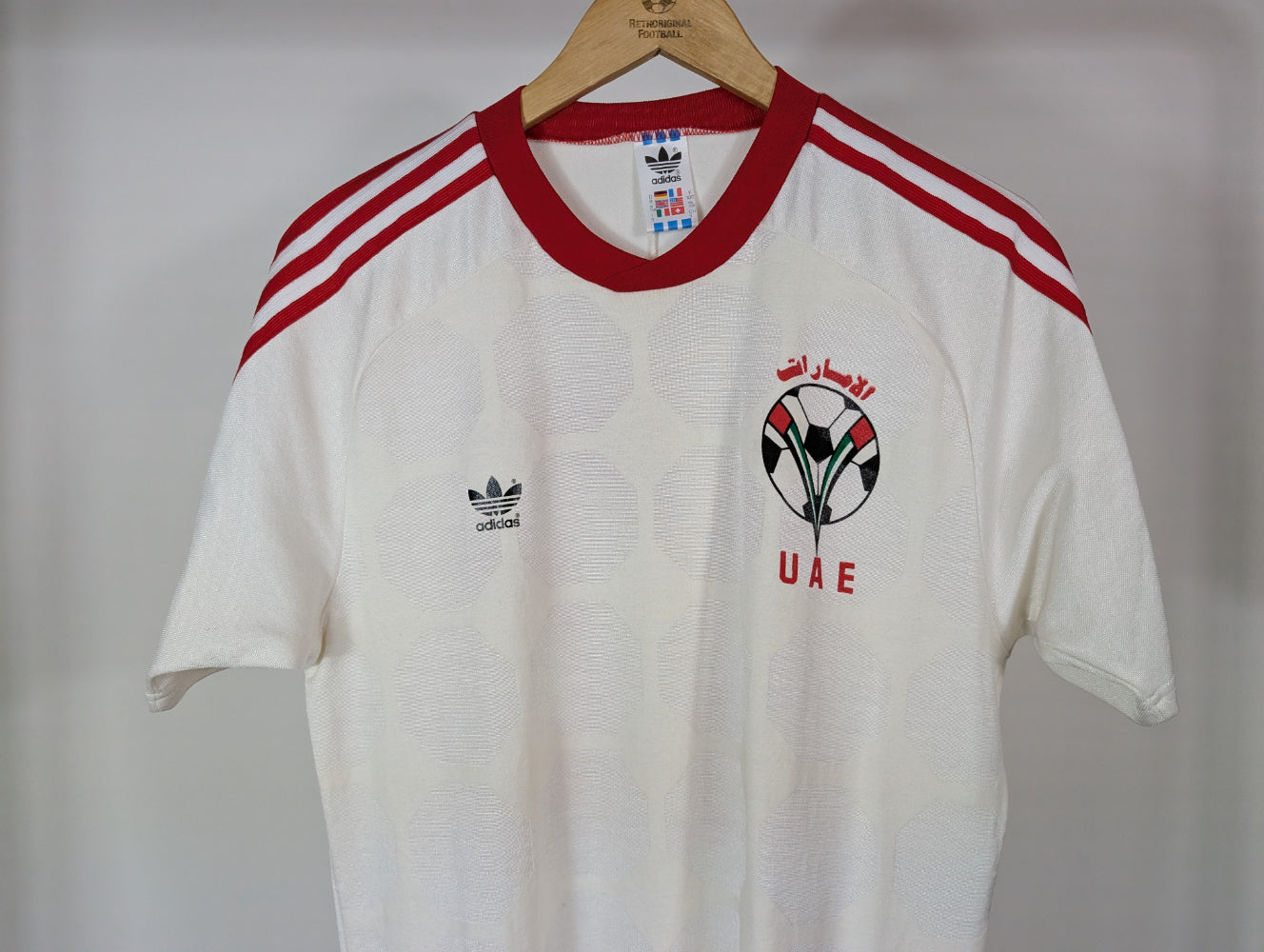 超激レア　超美品　ＵＡＥ代表ユニフォーム United Arab Emirates Matchworn 1988-1989 #12 – RetrOriginalFootball