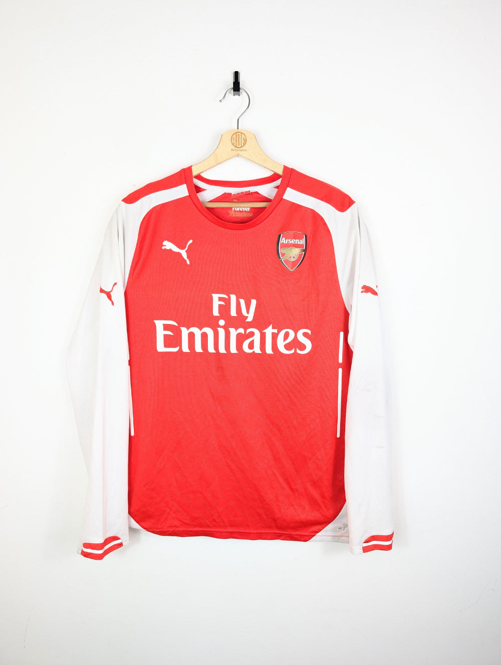 Original Arsenal FC Home Jersey 2014-2015 #10 Wilshere - M
