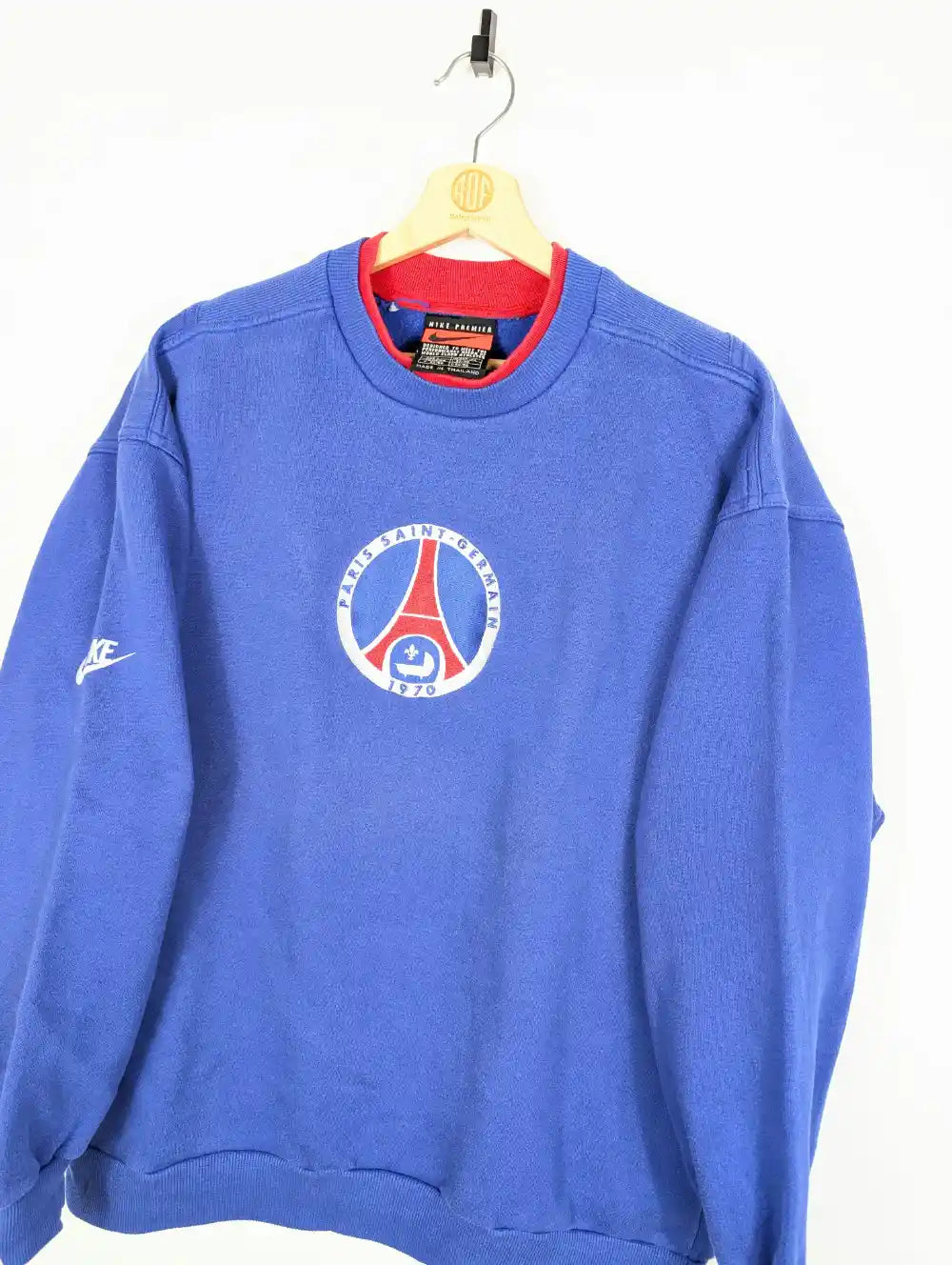 Nike PSG ロゴ スウェット　トレーナー　90s Original PSG Sweater Jersey 1994-1995 - L – RetrOriginalFootball