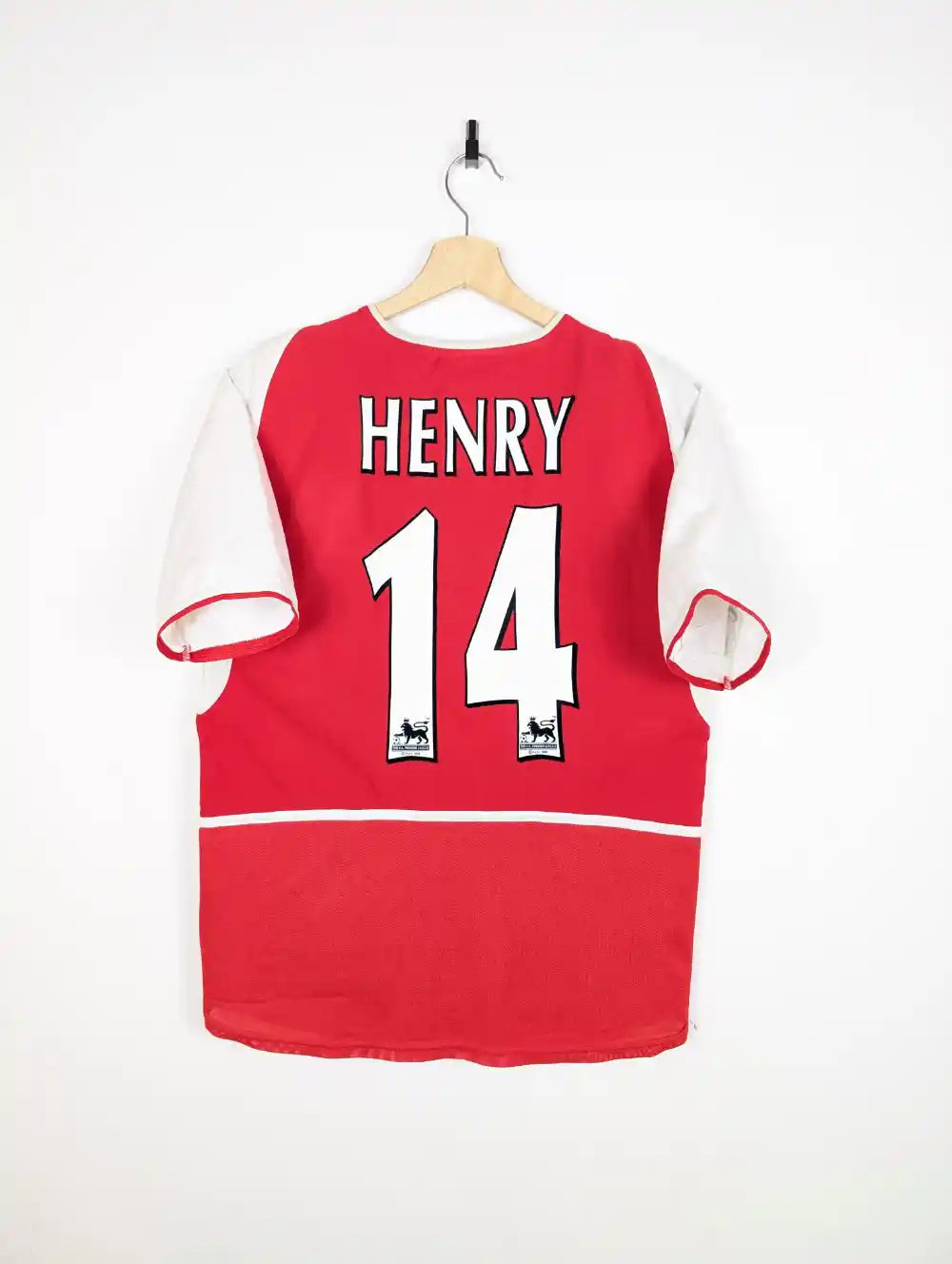 Original Arsenal FC Home Jersey 2002-2004 #14 Henry - M