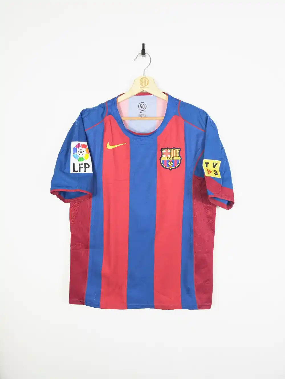 Original FC Barcelona *Match-issue* Home Jersey 2004-2005 #12
