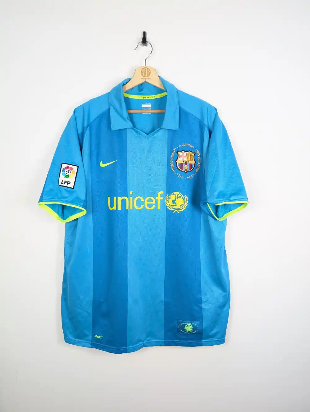 Original FC Barcelona Away Jersey 2007-2008 #14 Henry - XL