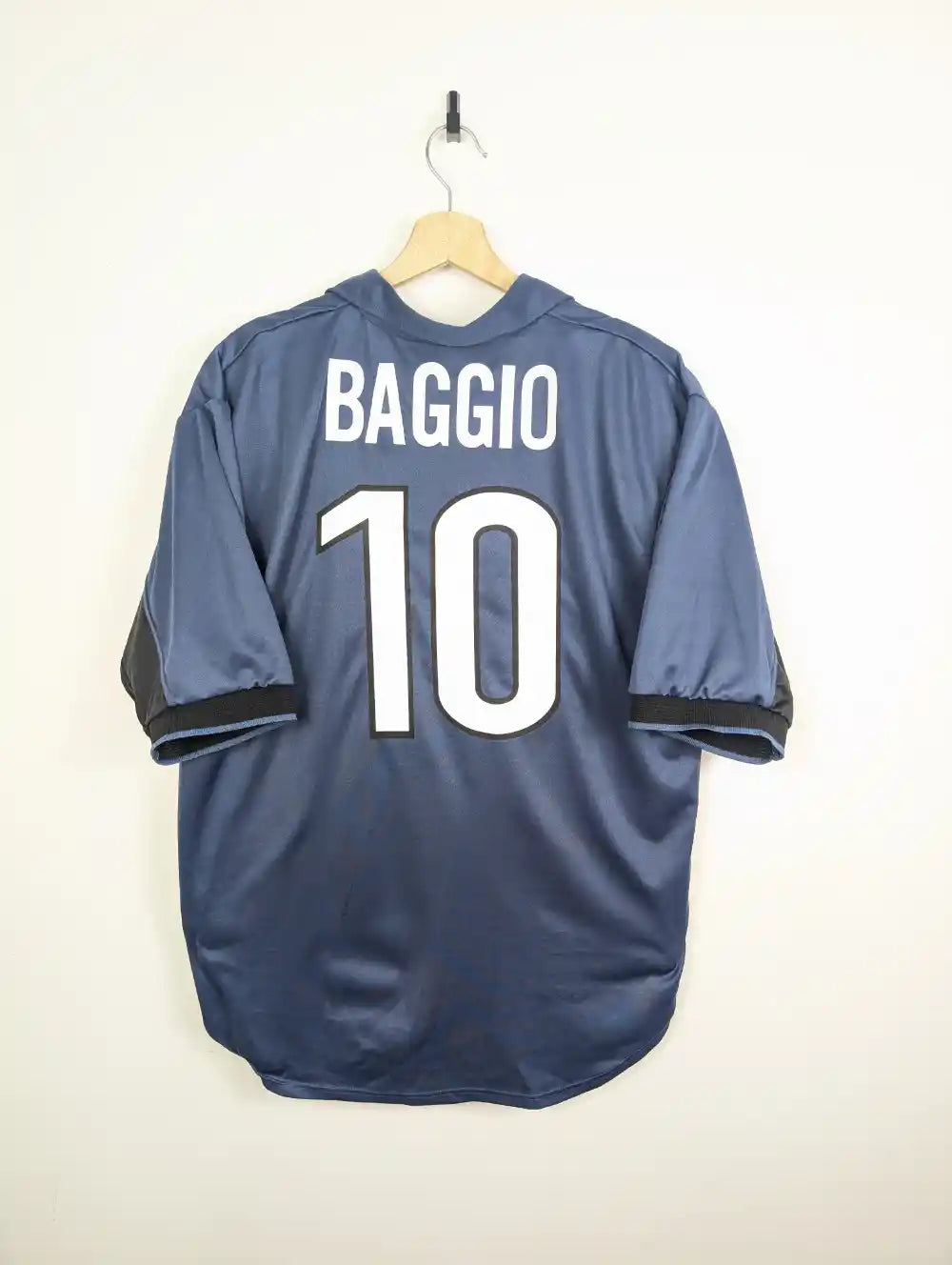 Original Inter Milan Third Jersey 1998-1999 #10 Baggio - XL