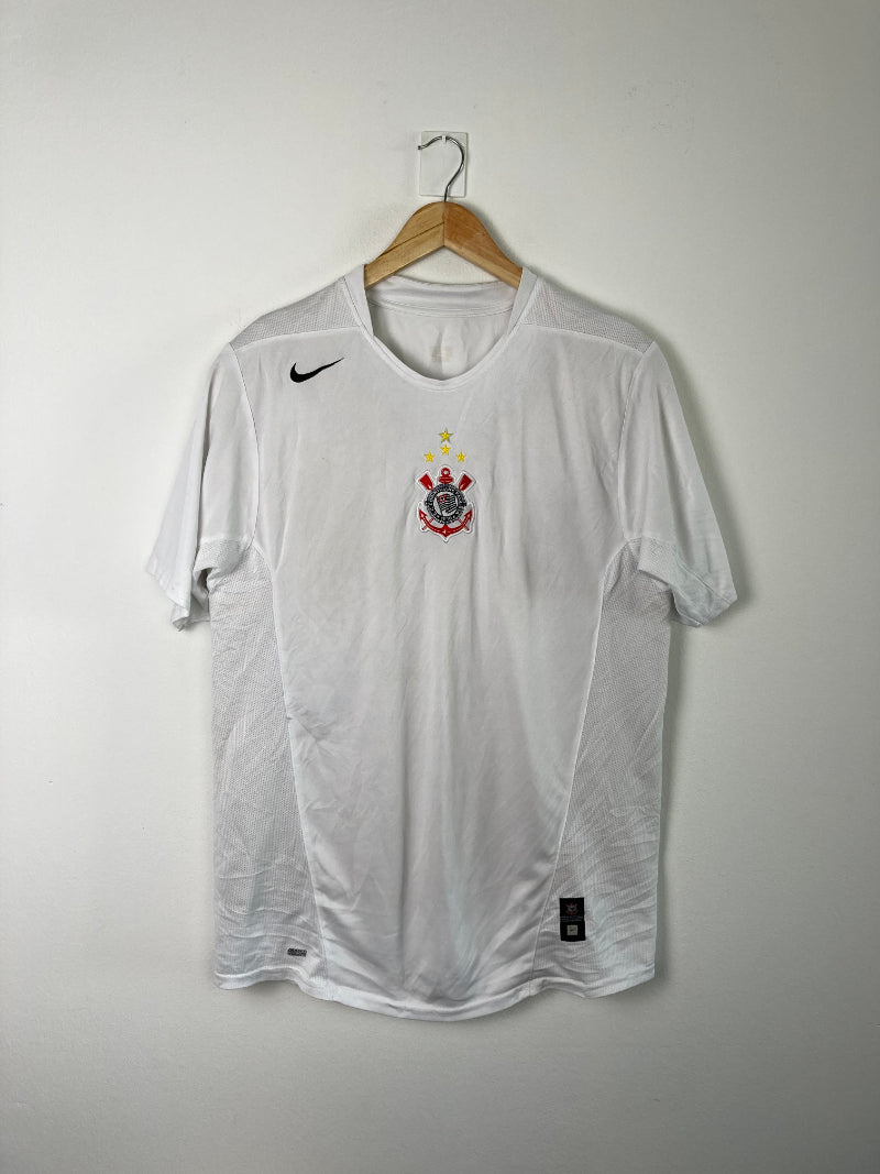 Original SC Corinthians Paulista Home Jersey 2004-2005 #10 - L
