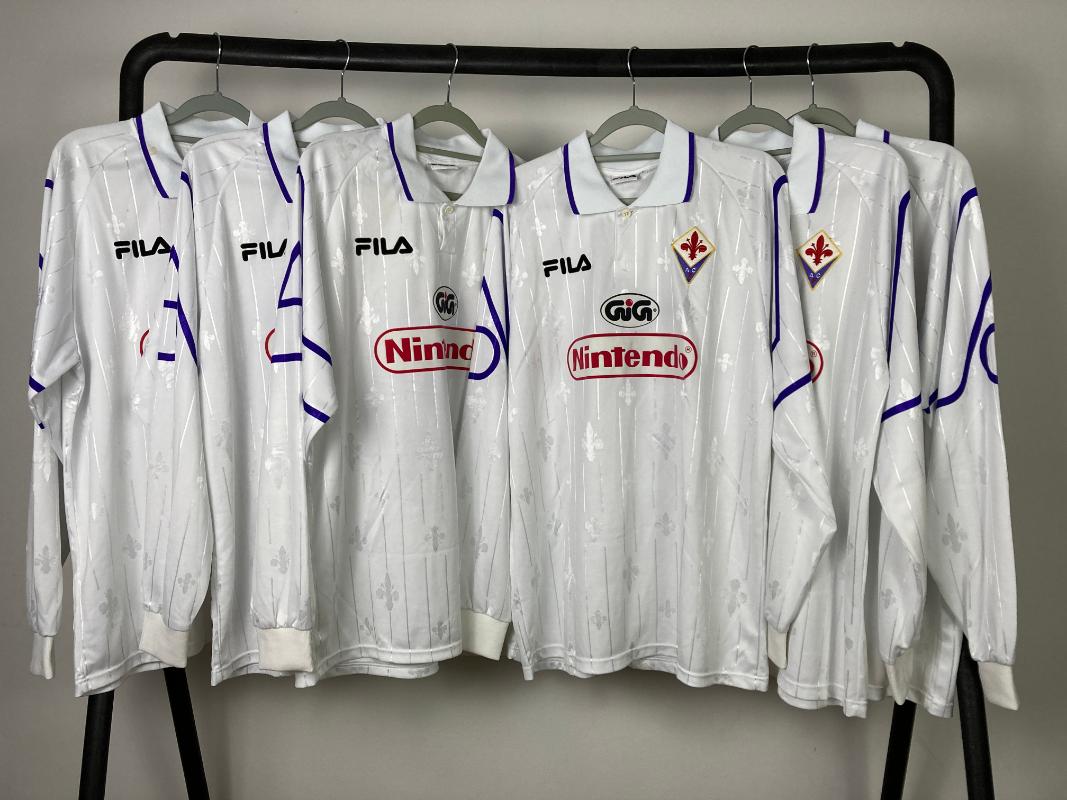 ACF Fiorentina 1997-1998 Matchworn Away – RetrOriginalFootball