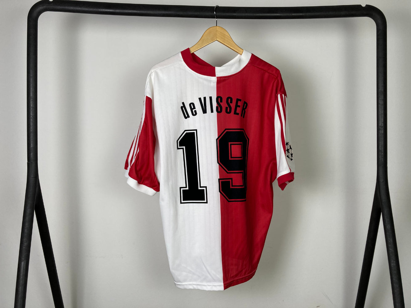 Maillot Feyenoord Extérieur Vintage 1999-2000 – Adidas, Taille XL, état Moyen
