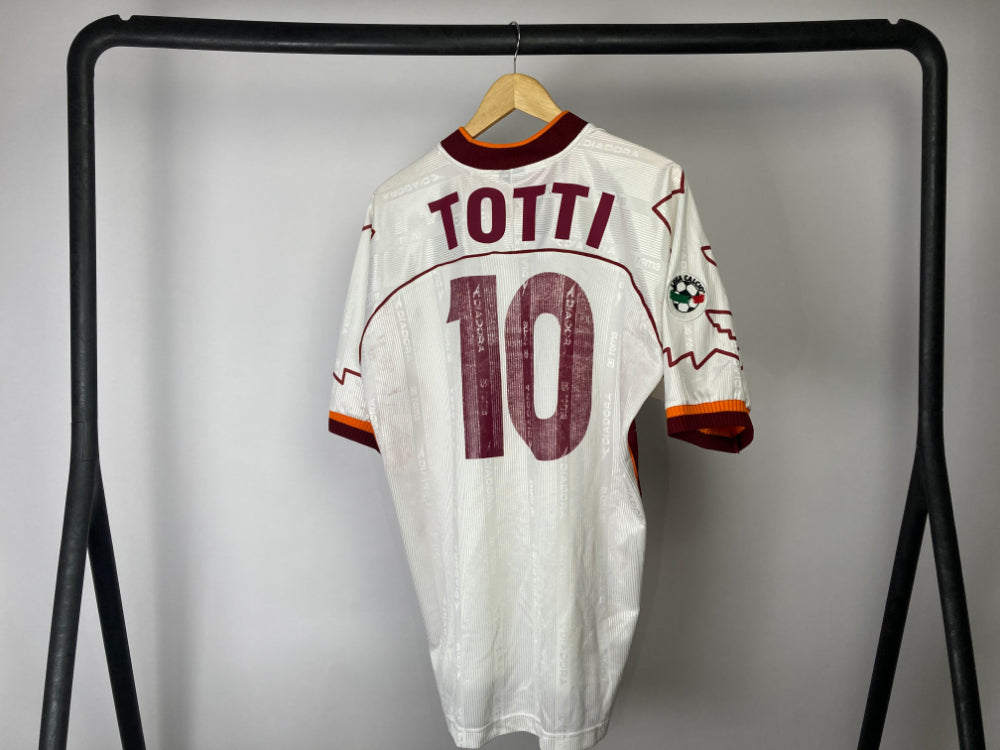 Maillot AS Roma Vintage – Style Totti, Occasion, Pour Collectionneurs De Football