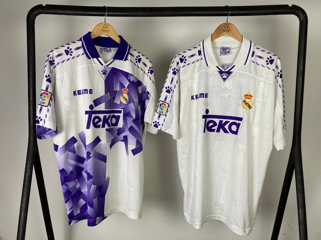 Maillot Domicile Real Madrid Kelme 1996-1997 - Taille XL - Occasion Très Bon état
