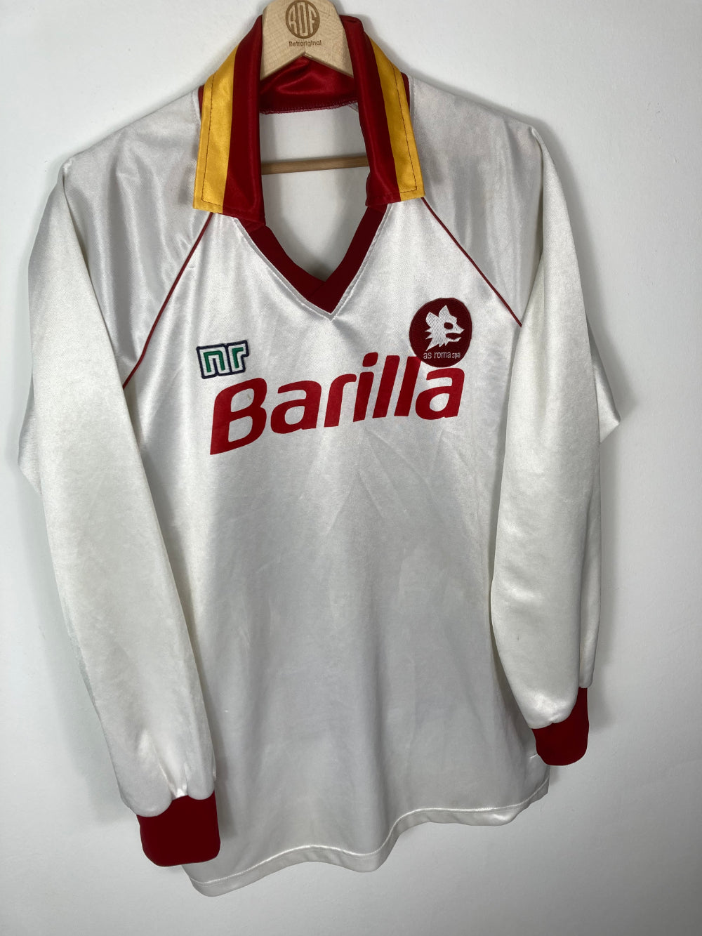 Original AS Roma Away Jersey 1990-1991 #13 - XL – RetrOriginalFootball