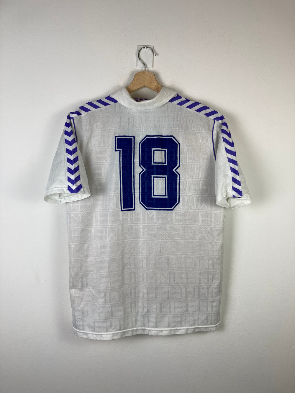 Original Real Madrid *Matchworn* Away Jersey 1989-1990 #18 - XL