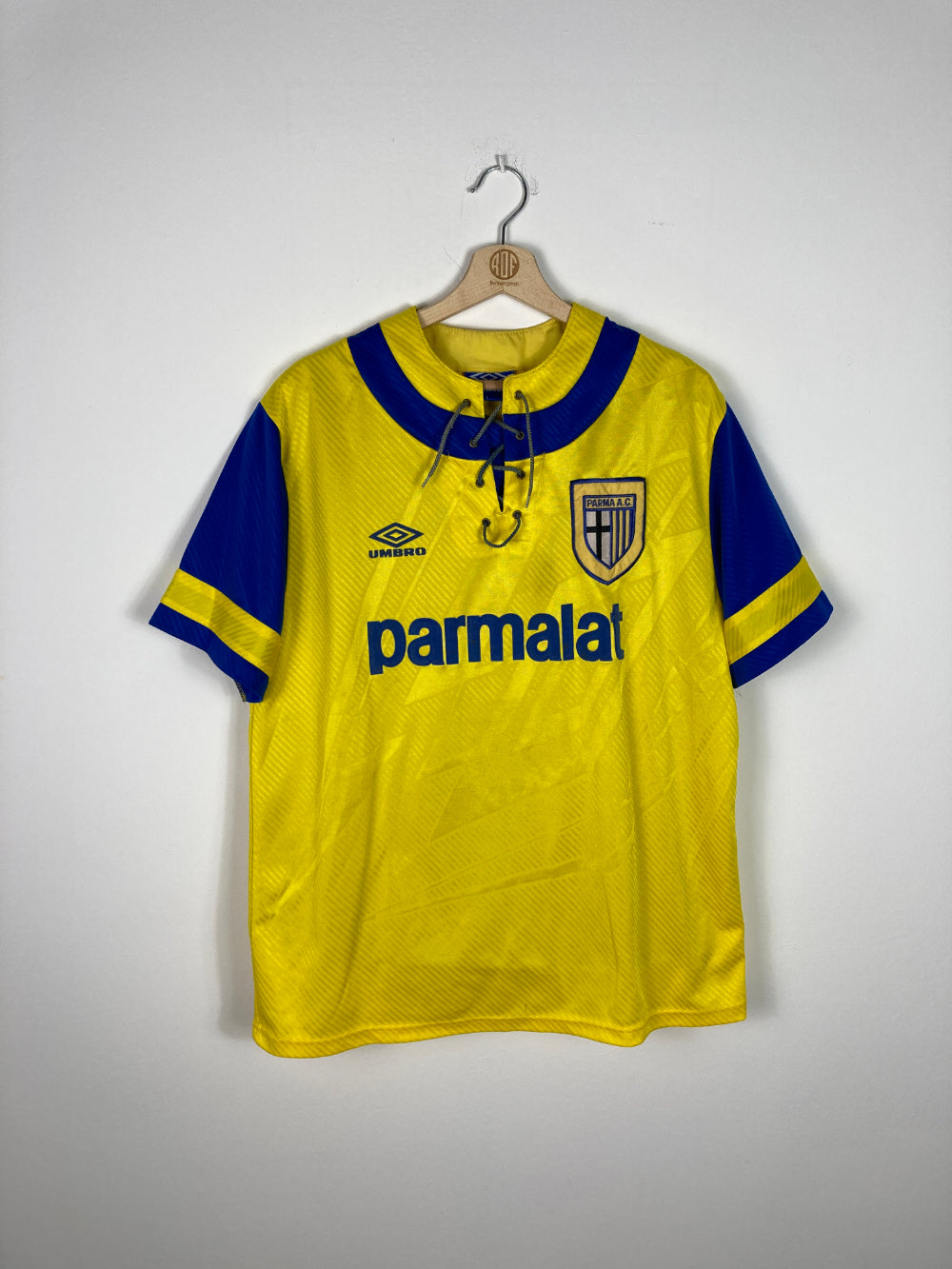 Original Parma Calcio 1913 Away Kit Jersey 1993-1995 - L