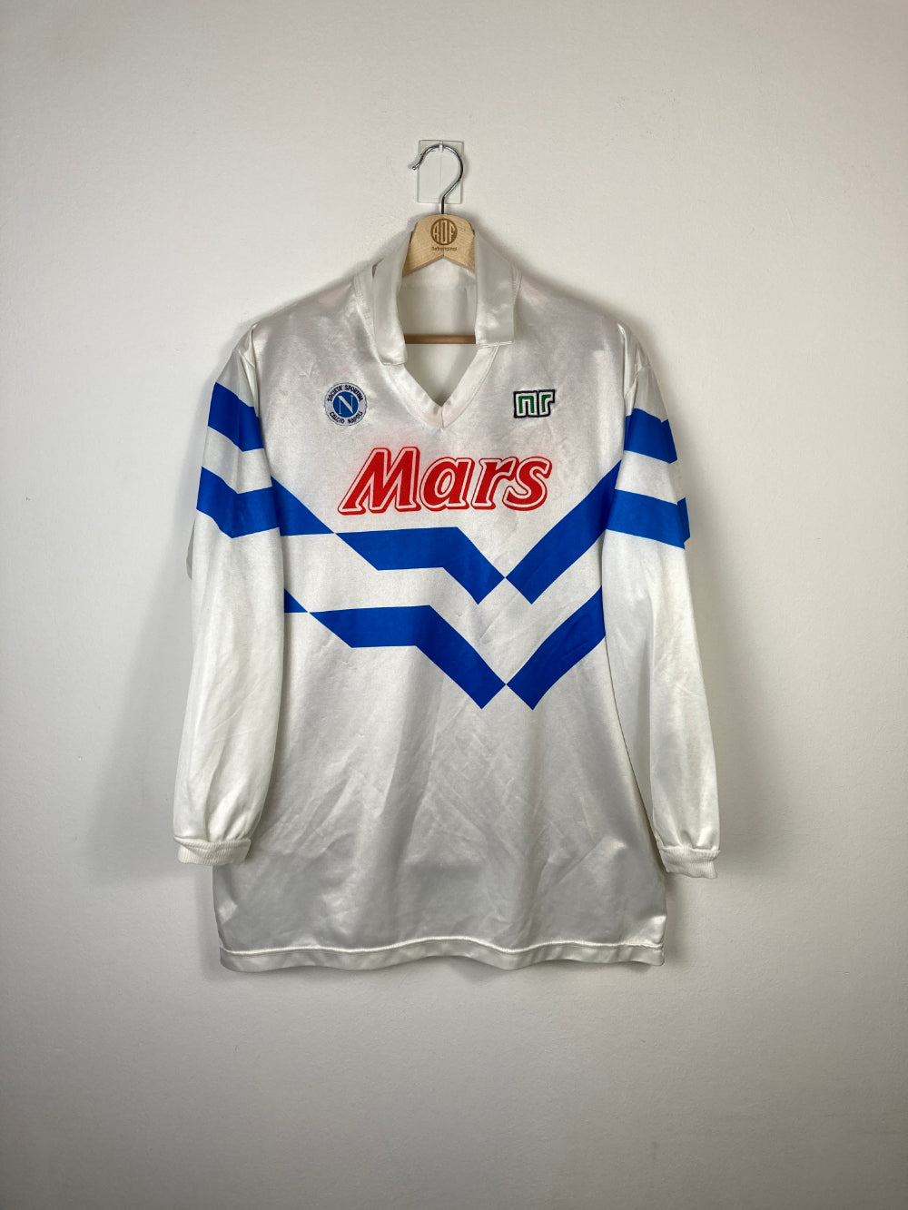 Original Napoli SSC Away Jersey 1989-1990 #7 - XL