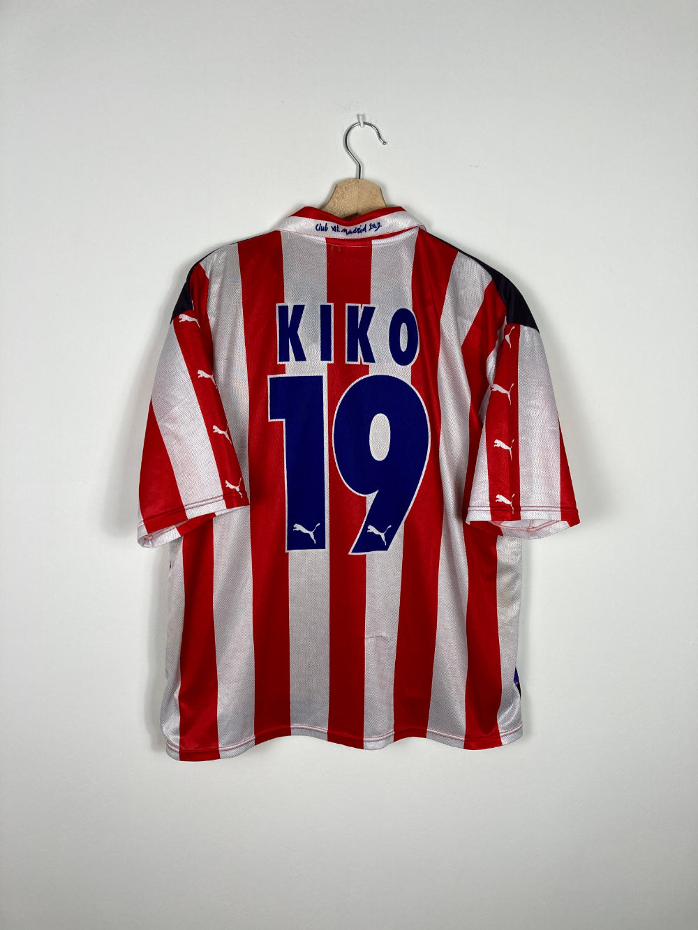 90s kappa ビンテージ スペシャル　サッカー　real atletico Original Atlético Madrid Special Jersey 1997-1998 #19 Kiko - XL