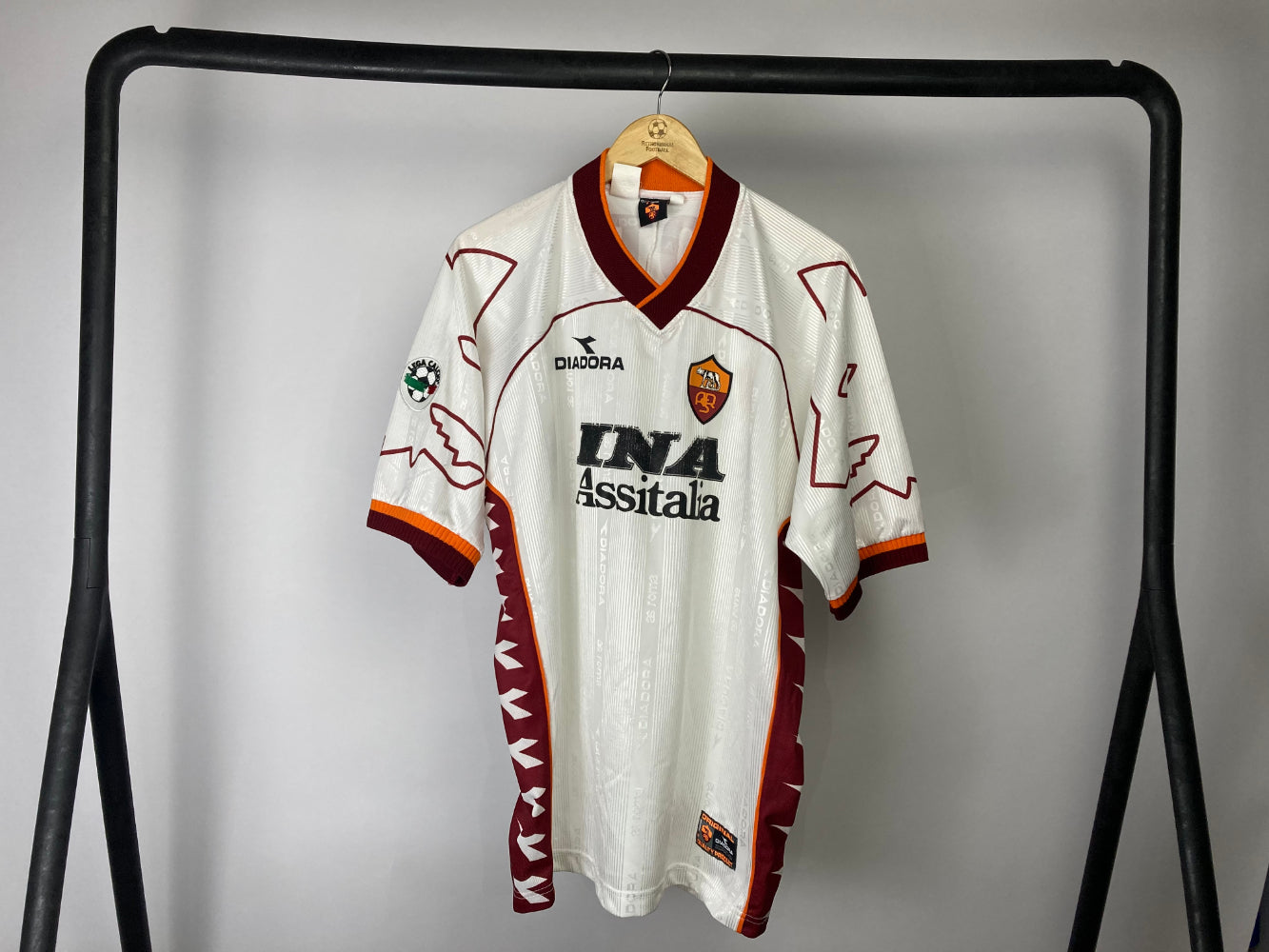 AS Roma Matchworn Away Jersey 1999-2000 #10 by Francesco Totti 