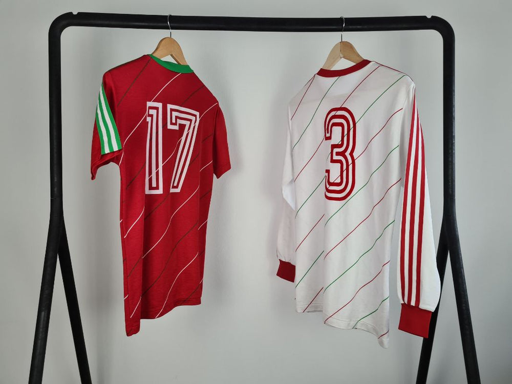 
                  
                    Portugal 1984-1985 Match Worn Home & Away
                  
                