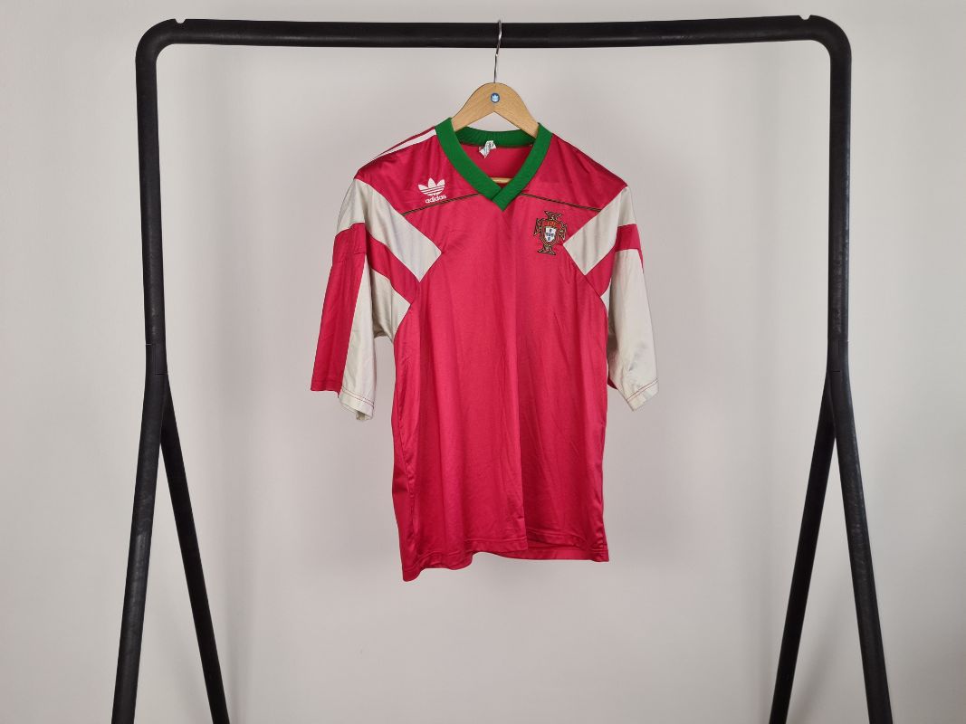 
                  
                    Portugal Match-Issued #7 Home Jersey 1990-1992
                  
                