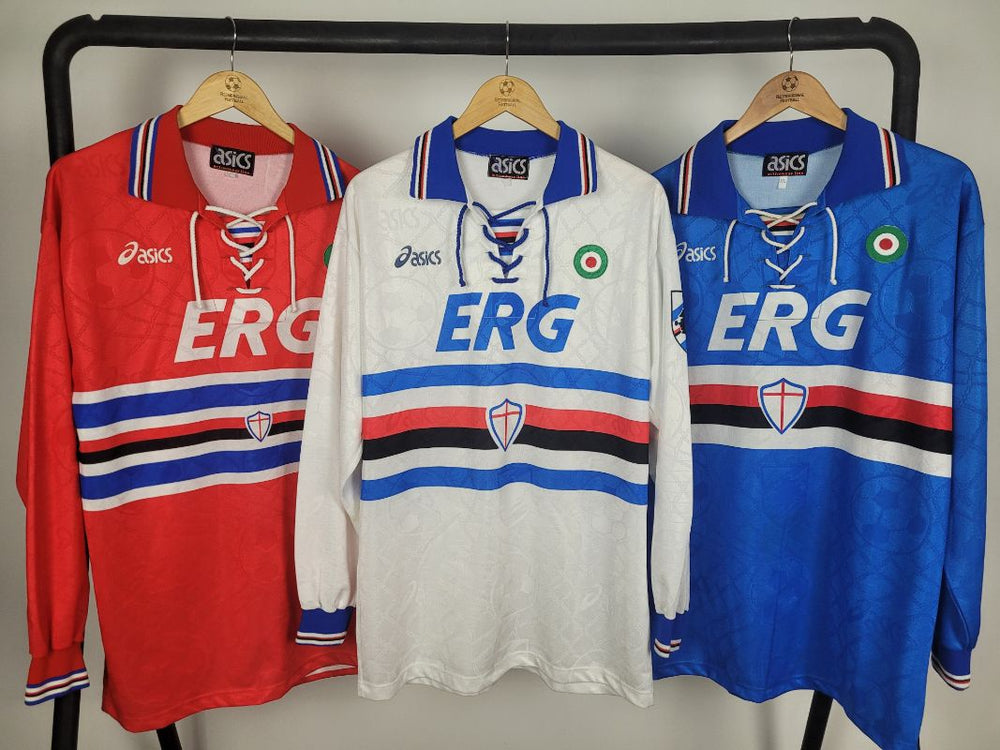UC Sampdoria 1994-1995 Home, Away, & Third