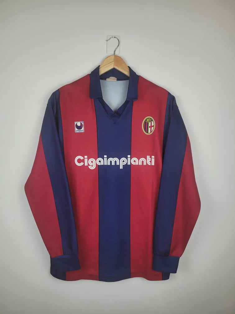 Original Bologna FC Home Jersey 1988-1990 - XL