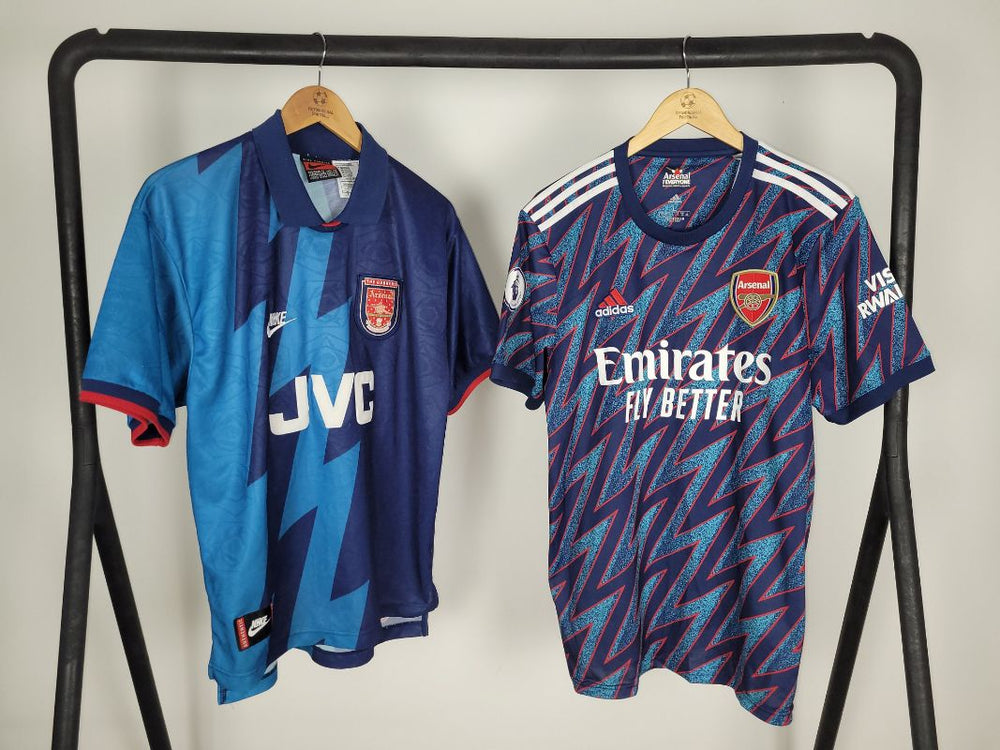 Arsenal Thunderbolt Jersey 1995-1996 & 2021-2022