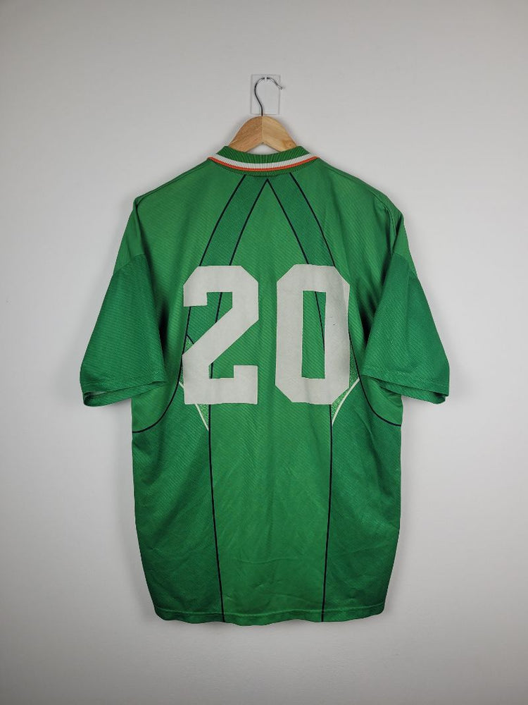 
                  
                    Original Ireland *Match-issue* Home Jersey #20 1994-1995 - XL
                  
                