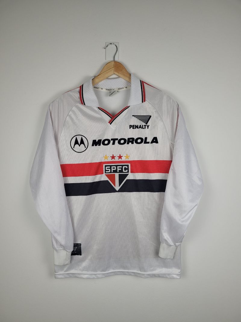 
                  
                    Original São Paolo F.C. Home Jersey #10 1999-2000 - M
                  
                