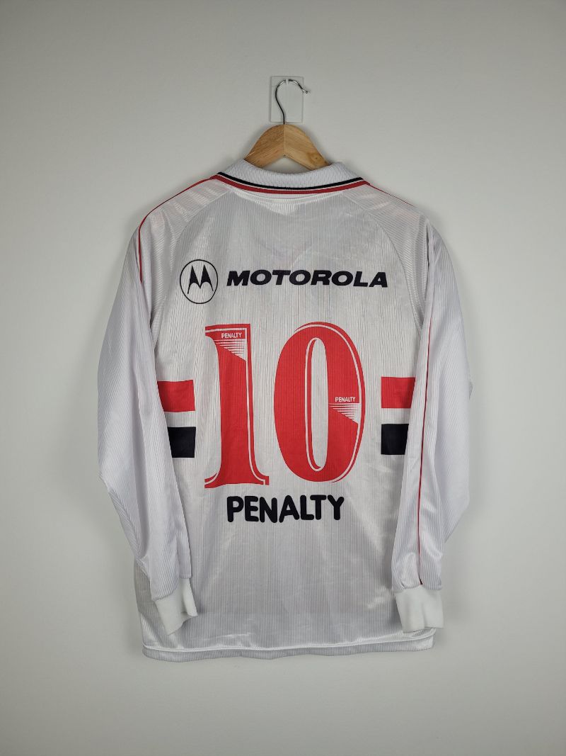 
                  
                    Original São Paolo F.C. Home Jersey #10 1999-2000 - M
                  
                