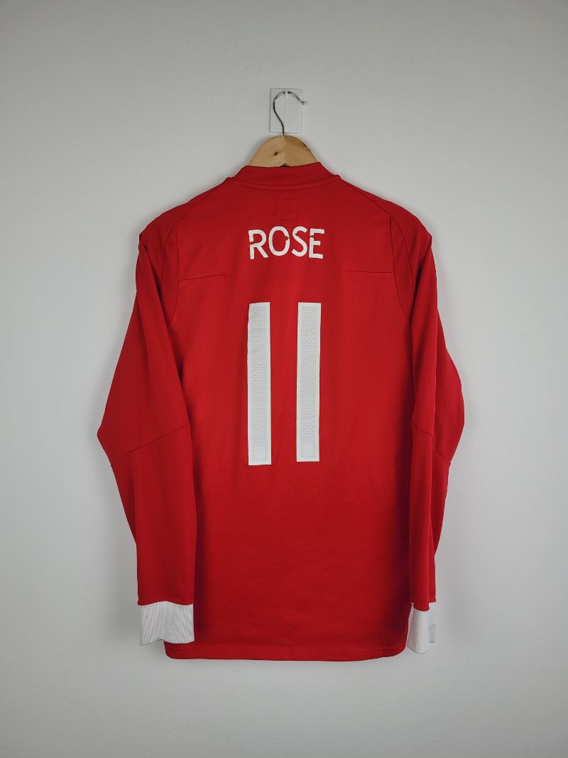 Original England *Matchworn* Away Jersey #11 of Danny Rose 2010-2012 - M