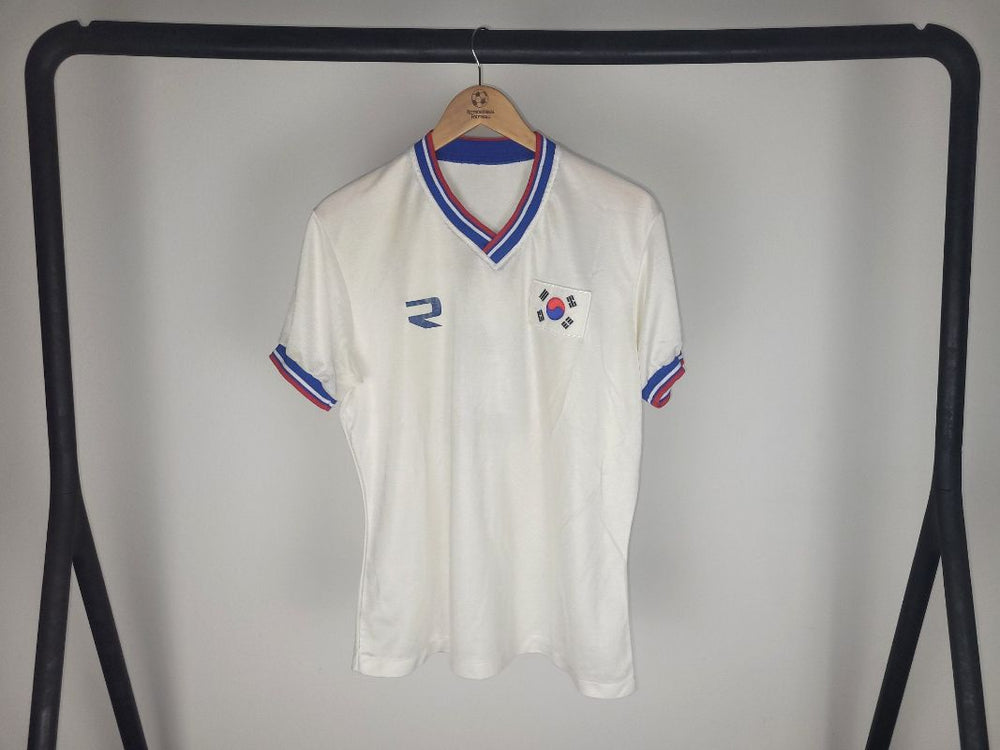 South Korea 1990 Matchworn Jersey Lee Tae Ho - Spain vs. South Korea World Cup 1990