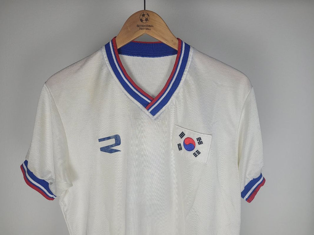 
                  
                    South Korea 1990 Matchworn Jersey Lee Tae Ho - Spain vs. South Korea World Cup 1990
                  
                
