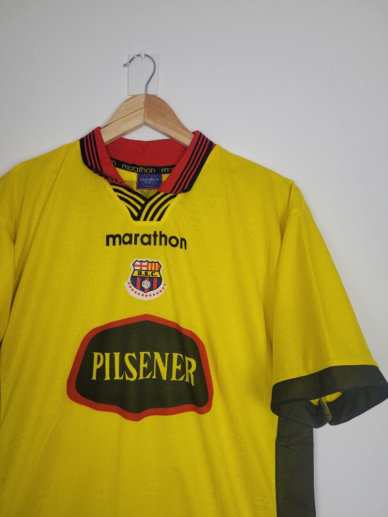 
                  
                    Original Barcelona SC Home Jersey 2001 - XL
                  
                