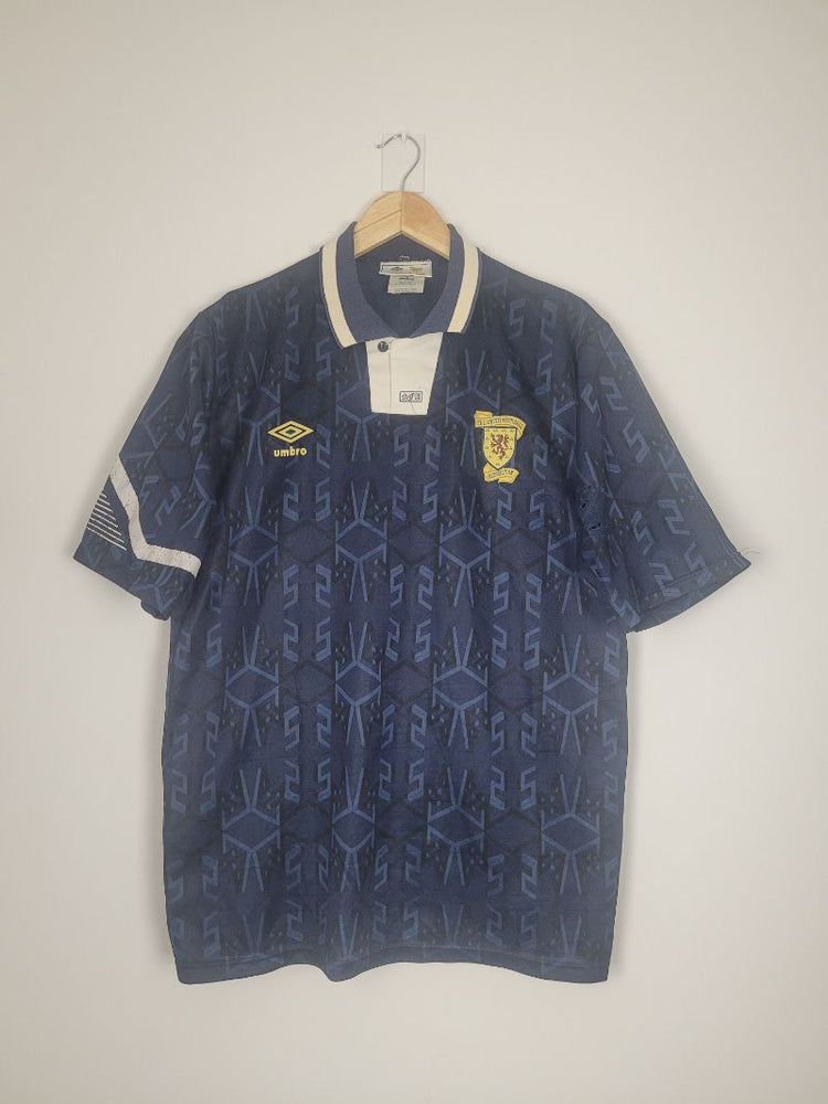 
                  
                    Original Scotland Home Jersey 1991-1994 - XL
                  
                