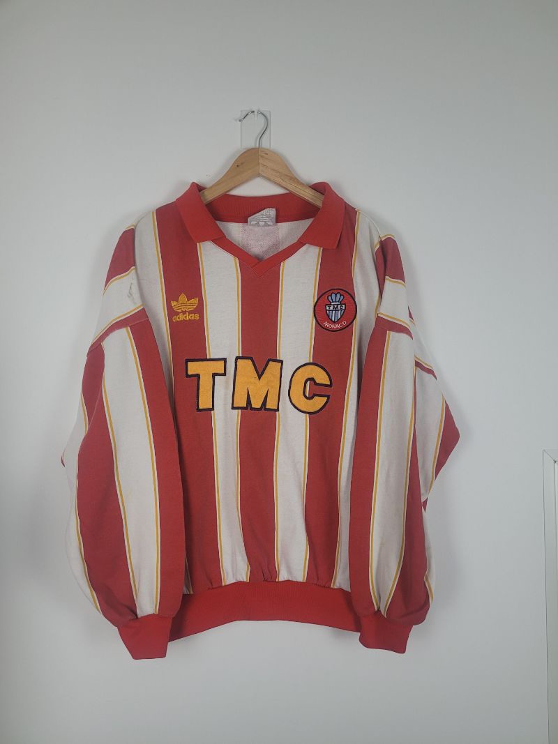 Original AS Monaco Sweater 1986-1987 - L