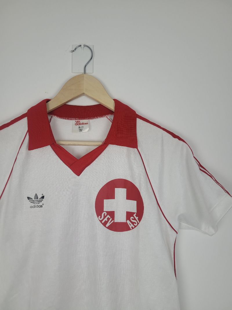 
                  
                    Original Switzerland *Match-issued* Away Jersey 1988 (vs. Spain) #18 - M
                  
                