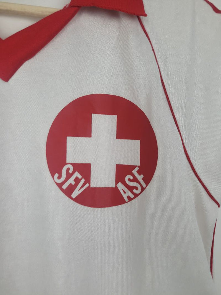 
                  
                    Original Switzerland *Match-issued* Away Jersey 1988 (vs. Spain) #18 - M
                  
                