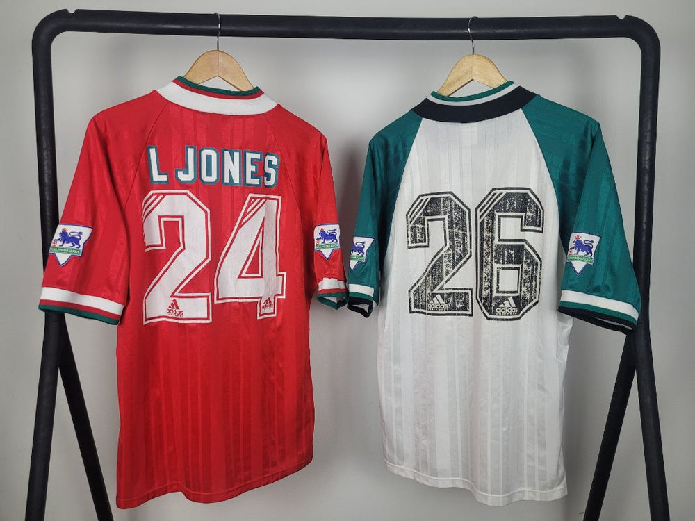
                  
                    Liverpool 1993-1994 Matchworn #24 Lee Jones & #26 pre-season
                  
                
